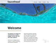 Tablet Screenshot of faucethead.com